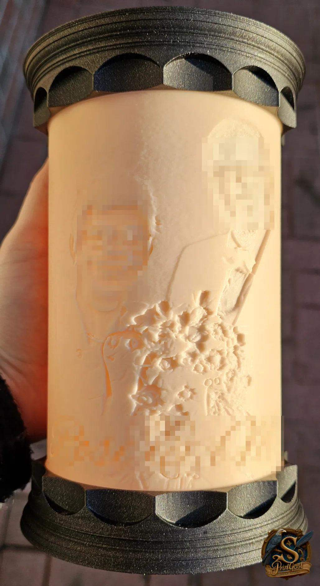 Personalisierte Solarlampe "Laika" - PrintGeist