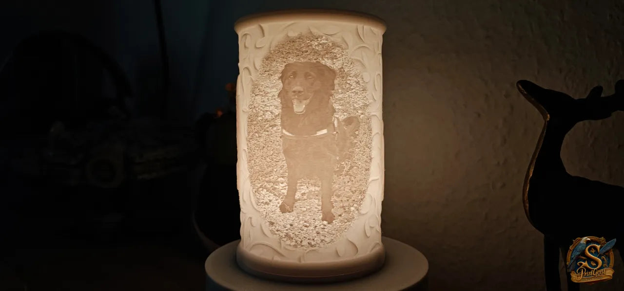 Personalisierte Batterie Lichtbild Lampe "Taiga"