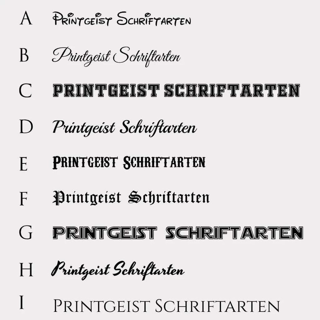 Personalisierte LED Lampe "Samantha" - PrintGeist