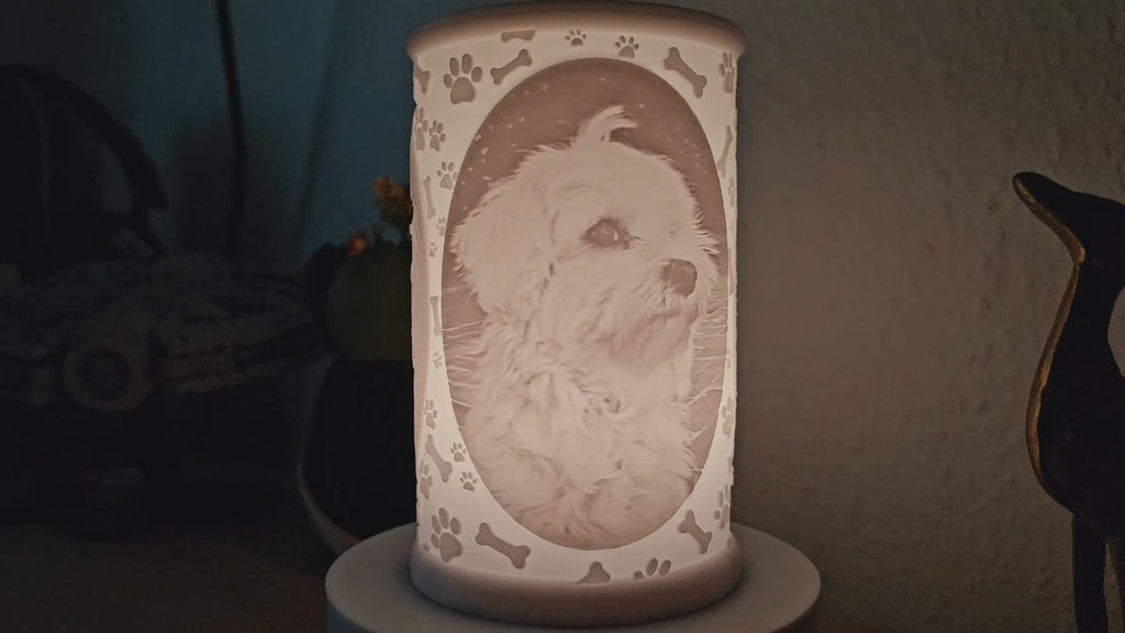 Personalisierte Batterie Lichtbild Lampe "Taiga"